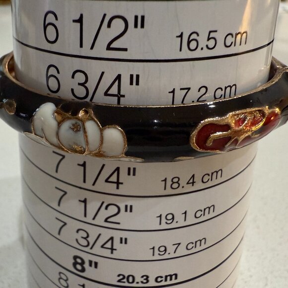 Vintage Cloisonne Bracelet - Picture 7 of 9